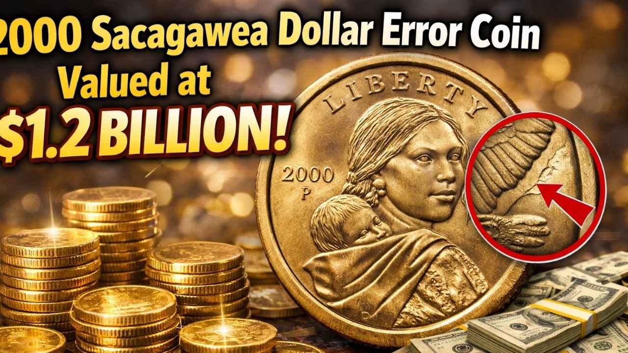 2000 Sacagawea Dollar Error Coin Valued at $1.2 Billion?! Crazy Find
