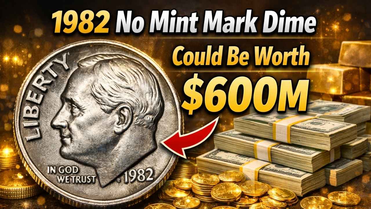 1982 No Mint Mark Dime Could Be Worth $600M… Check Your Change