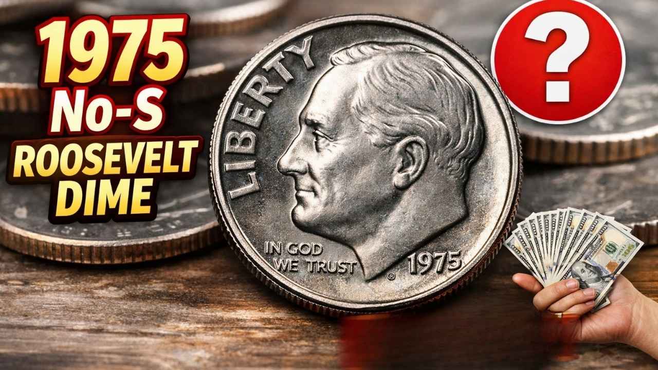 1975 No‑S Roosevelt Dime: The $200M Coin Hidden in Plain Sight