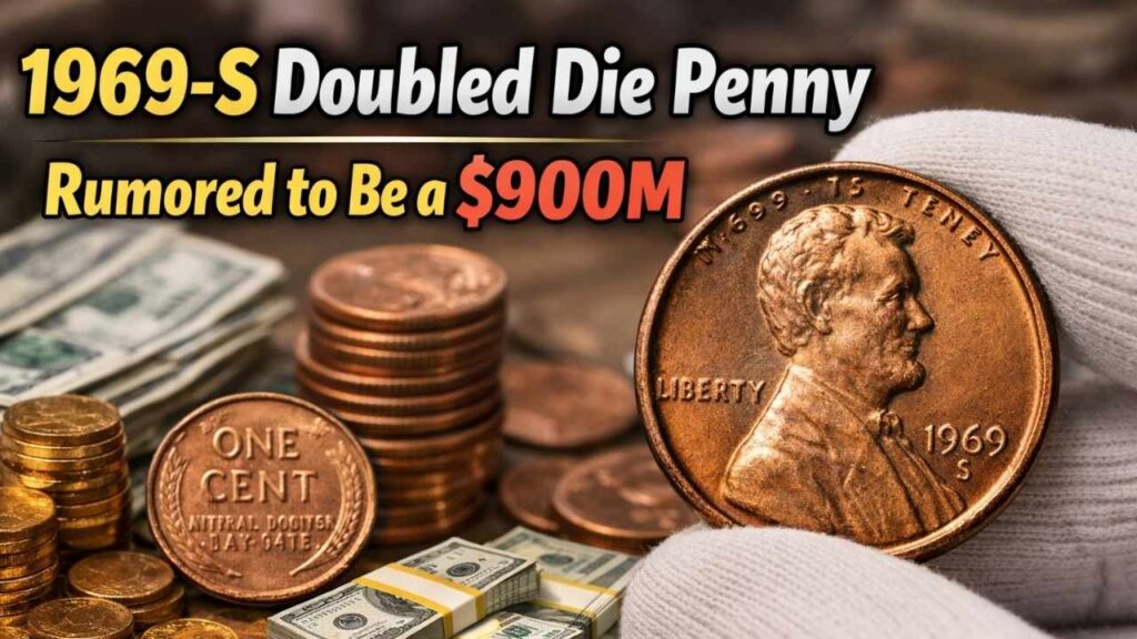 1969‑S Doubled Die Penny Rumored to Be a $900M Treasure!